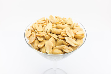 Peanuts in glass is good for carbohydrases souce on isolated bac