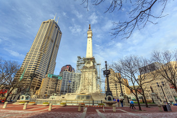 The Indiana State Soldiers and Sailors Monument