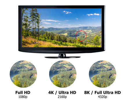 Television display concept.