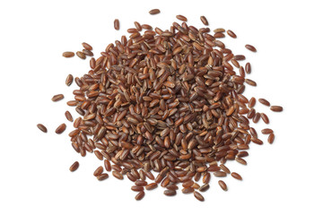  Heap of raw red rice