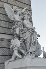 Statue of Odessa opera theater