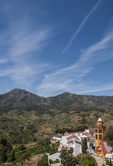 Fototapeta na wymiar Carratraca, pueblos de la provincia de Málaga