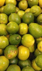Limes at a Product Stand