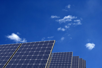 Fototapeta premium Solar energy panels