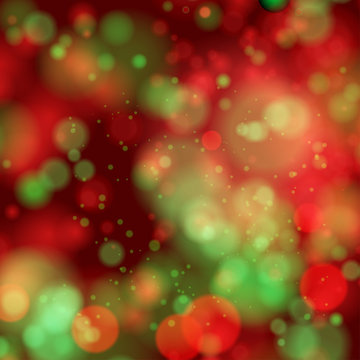 Christmas light vector background.