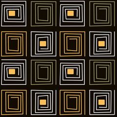 Seamless abstract pattern ornament geometric background