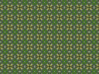 Ethnic pattern. Abstract kaleidoscope  fabric design.