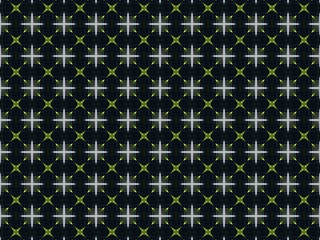 Ethnic pattern. Abstract kaleidoscope  fabric design.