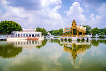 Thai Royal Residence at Bang Pa-In Royal Palace in Ayutthaya, Th