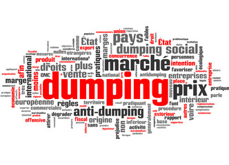 dumping (prix, vente)