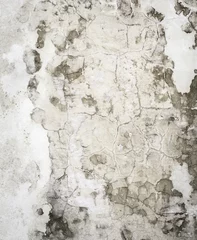 Afwasbaar Fotobehang Verweerde muur Oude beschadigde grunge muur