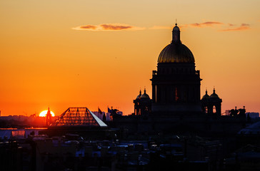 Obraz premium Saint Isaac's Cathedral. St.Petersburg. Russia