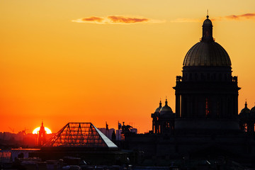 Obraz premium Saint Isaac's Cathedral. St.Petersburg. Russia
