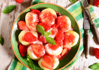 Traditional homemade dumplings