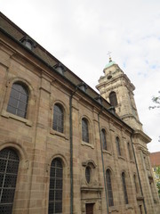 Fototapeta na wymiar Egidienkirche Nürnberg