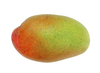 fresh mango fruit isolated on white