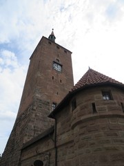 Fototapeta na wymiar Weißer Turm Nürnberg