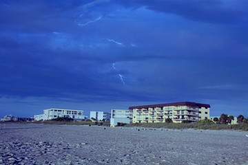 lighting at the beach