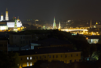 Landscape Moscow city, Moscow, Russia