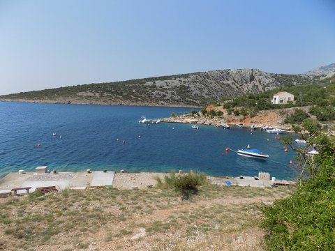 Sea, mountains and sky
