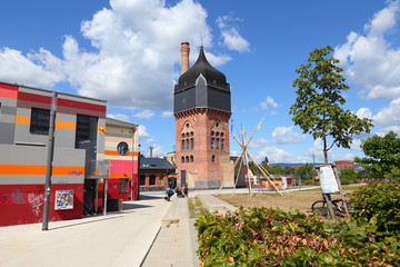 Wiesbaden, das Kulturzentrum Schlachthof (Juli 2015)