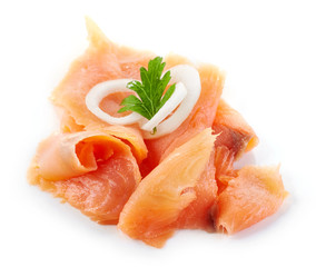 smoked salmon