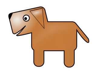 Illustration of a dog