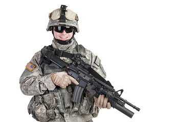 Fototapeta premium paratrooper airborne infantry 