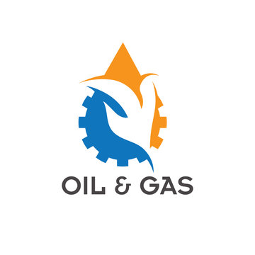 oil and gas industry vector design template