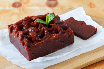 Brazilian dessert goiabada