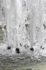 Fototapeta na wymiar fountain spouts