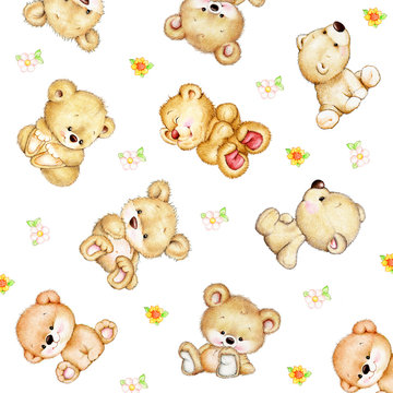 Set of baby Teddy bears