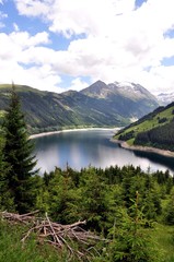 Obraz na płótnie Canvas Alpine lake in Tirol - Austria
