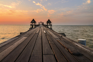 Thailand sea bridge old
