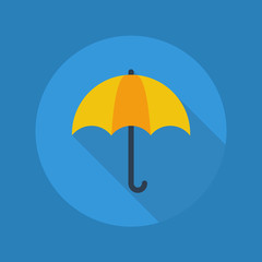 Weather Flat Icon. Umbrella