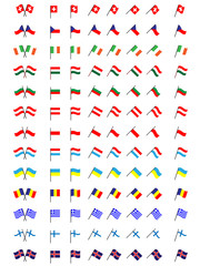 Flags of Europe 2 (No Coats of Arms)