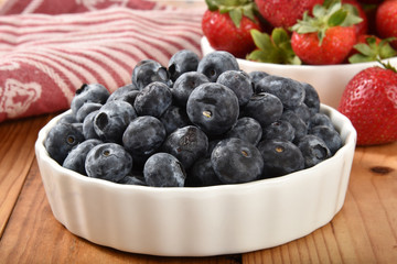 Fresh organic berries