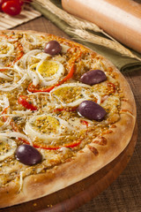 Photo of Delicious pizza mozzarela