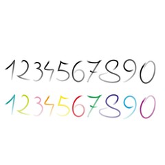 liczby,kwiaty,kształty