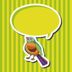 bird cartoon design elements vector