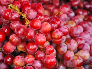 Red grapes
