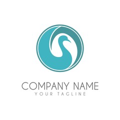 Fototapeta premium Geese Logo