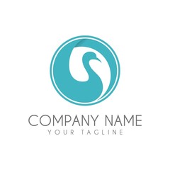 Fototapeta premium Geese Logo