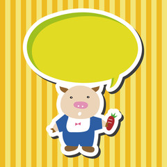 Three Little Pigs theme elements