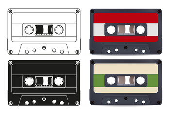 Audio tape cassette