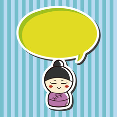 person character Chinese theme elements