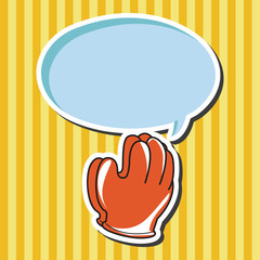 work tool glove theme elements vector,eps