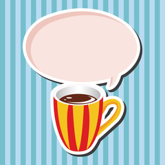 coffee theme elements vector,eps