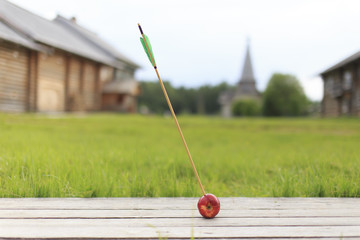 arrow in Apple