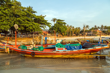 Colorful Fishing Boats